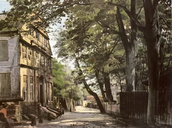  Haus Hamburg-Klostertor, Stadtdeich 9, Besitz des Kaufmanns Johann Christian Jauch senior.nThis is a photograph of an architectural monument.nIt is on the list of cultural monuments of Hamburg, no. 107nn